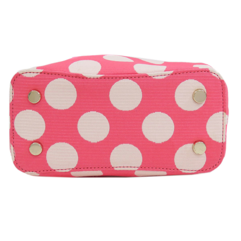 Kate Spade Polka Dot Handbag Canvas Women's - Picture 4 of 11